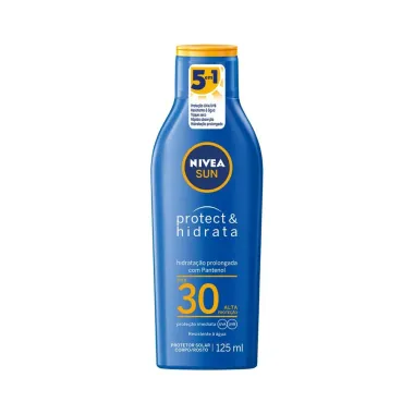 Protetor Solar Nivea Sun Protect & Hidrata FPS 30 Lo&ccedil;&atilde;o 125ml
