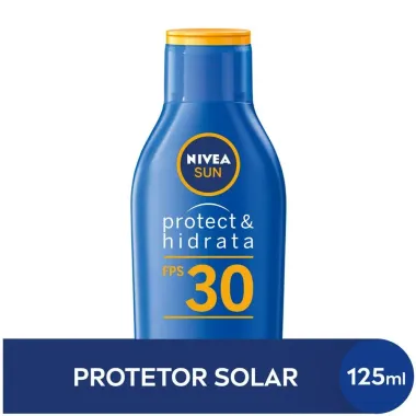 Protetor Solar Nivea Sun Protect & Hidrata FPS 30 Lo&ccedil;&atilde;o 125ml