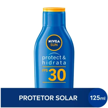 Protetor Solar Nivea Sun Protect & Hidrata FPS 30 Loção 125ml