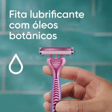 Aparelho de Depilação Gillette Prestobarba3 Descartável 2 Unidades