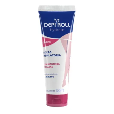 Depilador DepiRoll Loção Corporal com 120ml