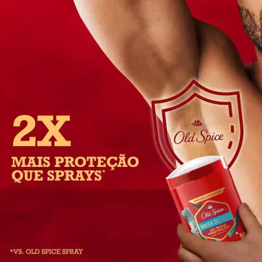 Desodorante Old Spice Proteção Épica Mar Profundo Stick Antitranspirante 50g