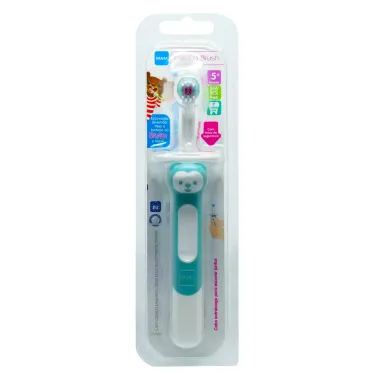 Escova Dental Infantil Mam Training Brush 6+ Meses Macia