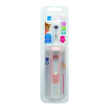 Escova Dental Infantil Mam Training Brush 6+ Meses Extra Macia