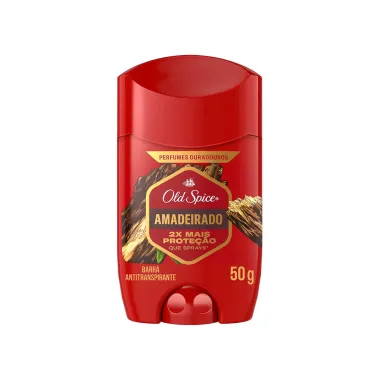 Desodorante Old Spice Amadeirado Stick Antitranspirante 50g