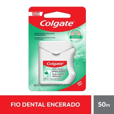 Fio Dental Colgate Menta 50m 1 Unidade