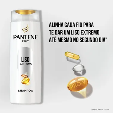 Shampoo Pantene Liso Extremo 400ml