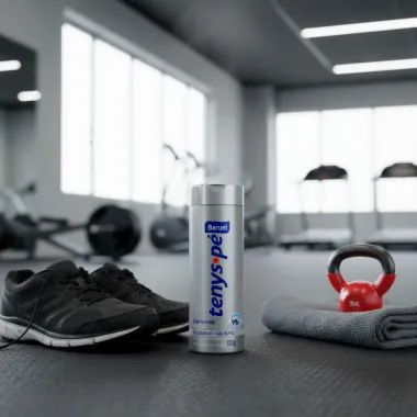 Tenys P&eacute; Baruel Talco Sem Perfume 100g