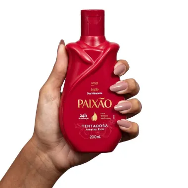 Hidratante Paixão Tentadora com Óleo de Amêndoas Ação Desodorante 200ml