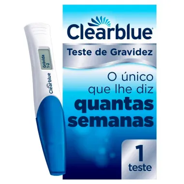 Teste de Gravidez Digital Clearblue com Indicador de Semanas 1 Unidade