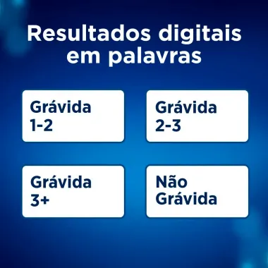 Teste de Gravidez Digital Clearblue com Indicador de Semanas 1 Unidade