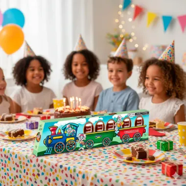 Ovos de Chocolate ao Leite com Recheio Cremoso Montev&eacute;rgine Trenzinho do Coelho Sabor Brigadeiro 55g