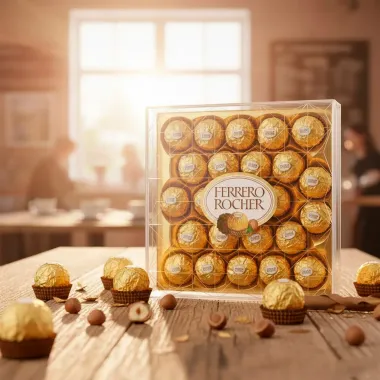 Bombons Ferrero Rocher com 24 Unidades