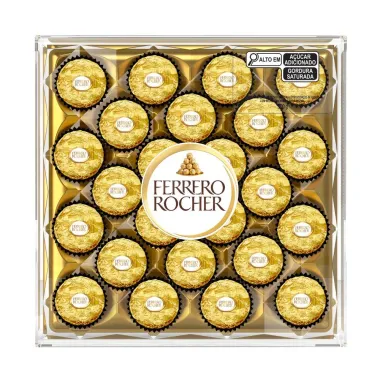 Bombons Ferrero Rocher com 24 Unidades