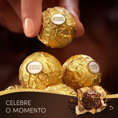 Bombons Ferrero Rocher com 24 Unidades
