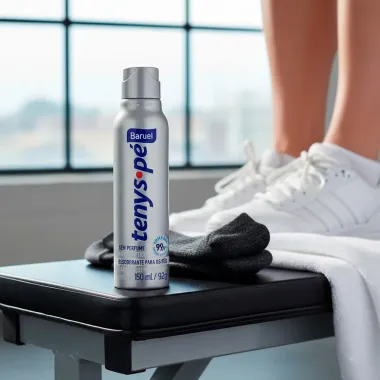 Tenys P&eacute; Baruel Jato Seco Sem Perfume 150ml