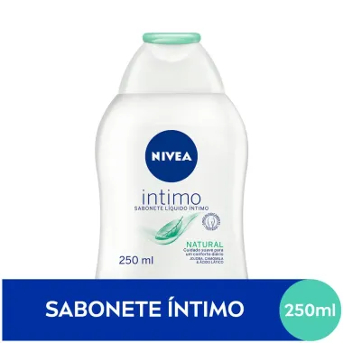 Sabonete L&iacute;quido &Iacute;ntimo Nivea Natural 250ml