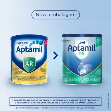 Fórmula Infantil Aptamil RR  0-12 Meses 400g