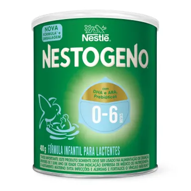 Fórmula Infantil Nestogeno 0 a 6 meses 400g