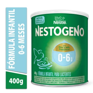 Fórmula Infantil Nestogeno 0 a 6 meses 400g