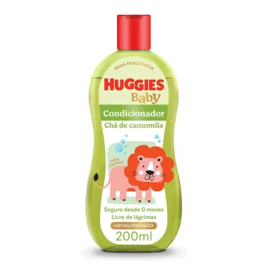 Condicionador Infantil Huggies Ch&aacute; de Camomila 200ml