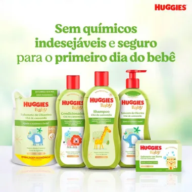 Condicionador Infantil Huggies Ch&aacute; de Camomila 200ml