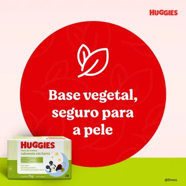 Sabonete em Barra Huggies Hora de Sonhar para bebê 75g