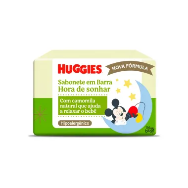Sabonete em Barra Huggies Hora de Sonhar para bebê 75g