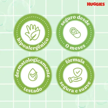 Sabonete L&iacute;quido Infantil Huggies Ch&aacute; de Camomila 200ml
