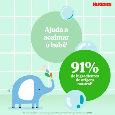 Sabonete L&iacute;quido Infantil Huggies Ch&aacute; de Camomila 200ml