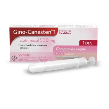 Gino-Canesten 1 Comprimido Vaginal com 1 Unidade + Aplicador