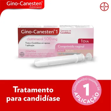 Gino-Canesten 1 Comprimido Vaginal com 1 Unidade + Aplicador