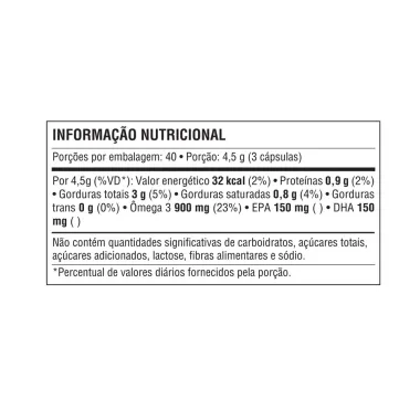 Sundown Ômega 3 1.000mg Suplemento Alimentar 120 Cápsulas