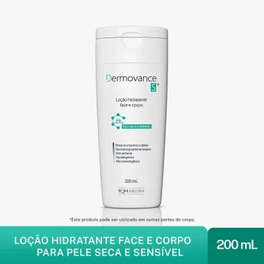 Dermovance S Lo&ccedil;&atilde;o Hidratante Pele Seca e Sens&iacute;vel 200ml