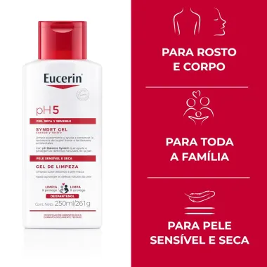 Eucerin pH5 Gel de Limpeza 260ml