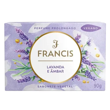 Sabonete Francis Lavanda e Âmbar 90g