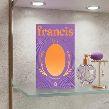 Sabonete em Barra Vegetal Francis &Iacute;ris 90g