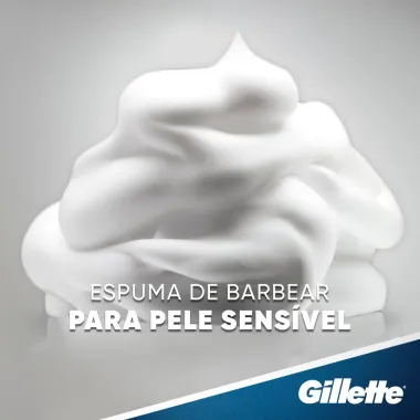 Espuma de Barbear Gillette Prestobarba Sensitive 150g