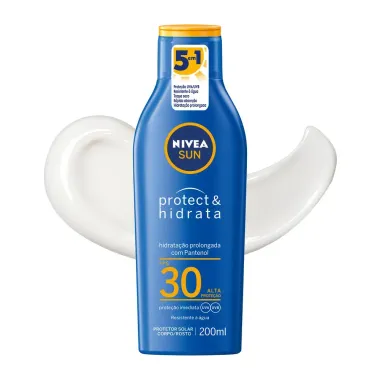 Protetor Solar Nivea Sun Protect & Hidrata FPS 30 Lo&ccedil;&atilde;o 200ml