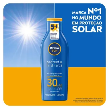Protetor Solar Nivea Sun Protect & Hidrata FPS 30 Lo&ccedil;&atilde;o 200ml