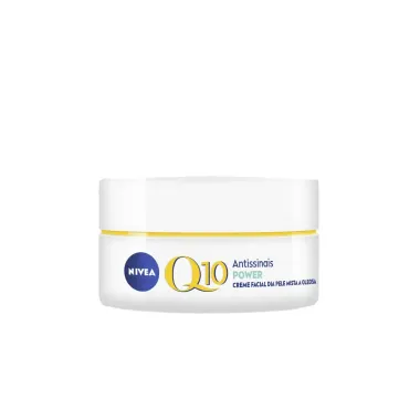 NIVEA Creme Facial Antissinais Q10 Power Dia FPS 30 Pele Mista a Oleosa 50g