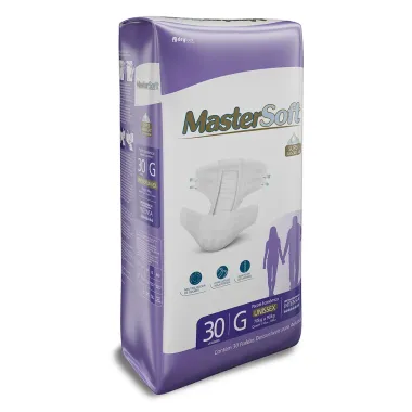 Fralda Geriátrica Masterfral Soft Tamanho G com 30 Unidades_3