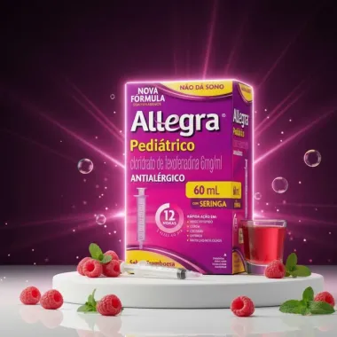 Allegra Pediátrico 6mg/ml Antialérgico Infantil Suspensão Oral 60ml