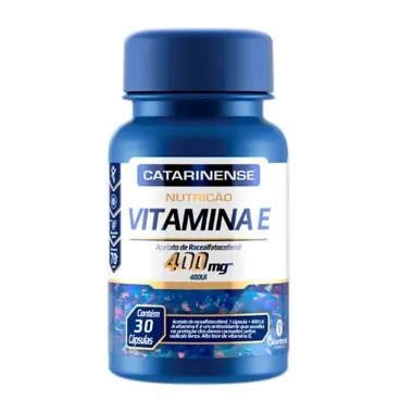 Vitamina E 400mg Catarinense com 30 Cápsulas