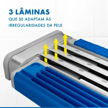 Aparelho de Barbear Descart&aacute;vel Gillette Prestobarba3  Leve 4 Pague 3