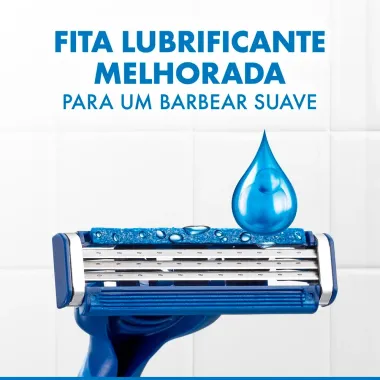Aparelho de Barbear Descart&aacute;vel Gillette Prestobarba3  Leve 4 Pague 3