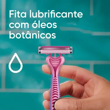 Aparelho de Depila&ccedil;&atilde;o Gillette Prestobarba 3 Descart&aacute;vel Leve 4 Pague 3
