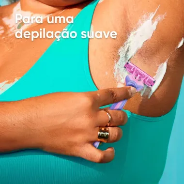 Aparelho de Depila&ccedil;&atilde;o Gillette Prestobarba 3 Descart&aacute;vel Leve 4 Pague 3