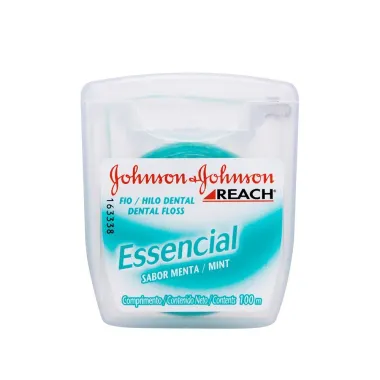 Fio Dental Reach Johnson's Essencial Menta 100m