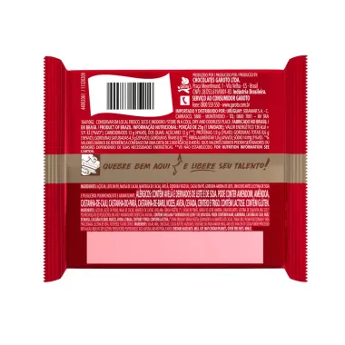 Chocolate Garoto Talento ao Leite com Avel&atilde;s 25g